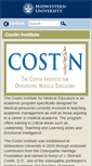 Mobile Screenshot of costininstitute.org